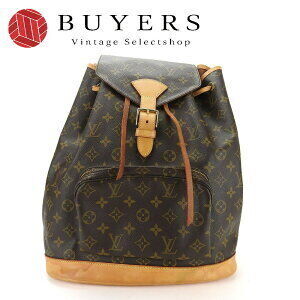 Louis Vuitton Montsouris Backpack Monogram Leather